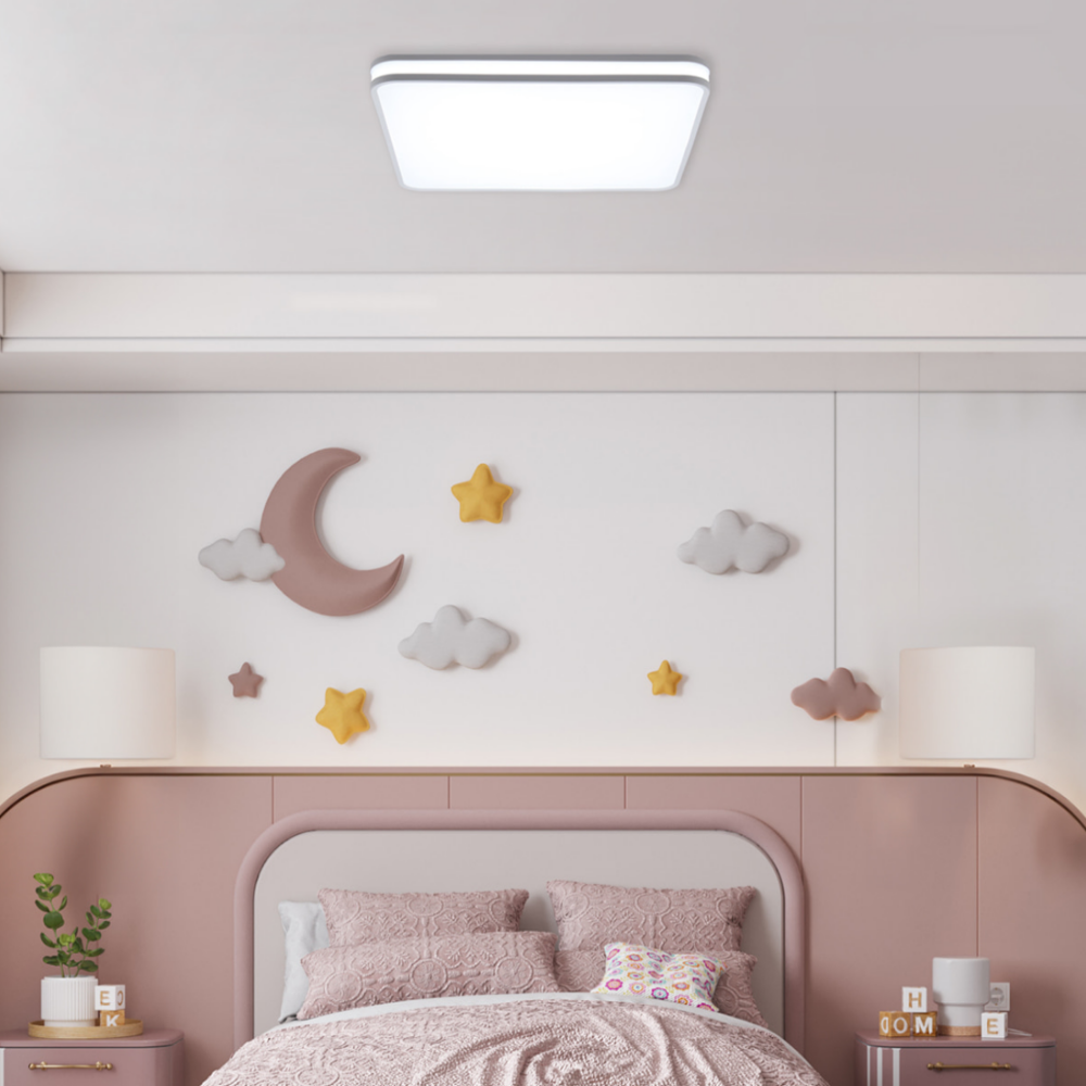 KC인증 사각방등 국산 LED 안 방등 전등 60W, 주광색 - 상세 이미지 3