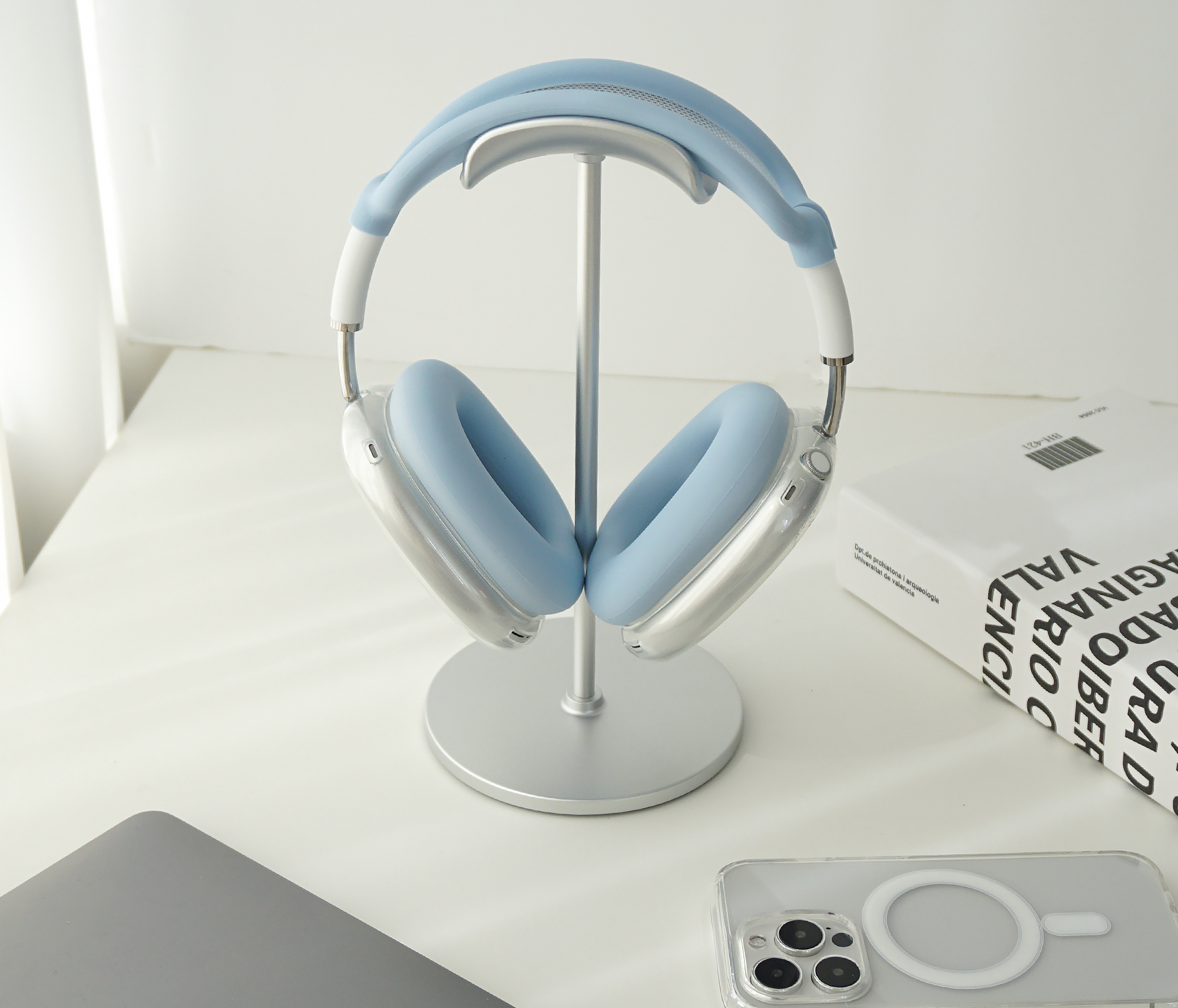 에어팟 맥스 케이스 실리콘 투명 이어쿠션 이어커버 패드 커버