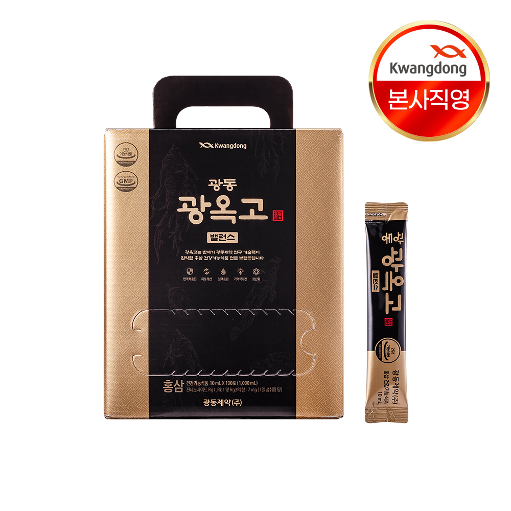 광동 광옥고 밸런스 100포, 1개