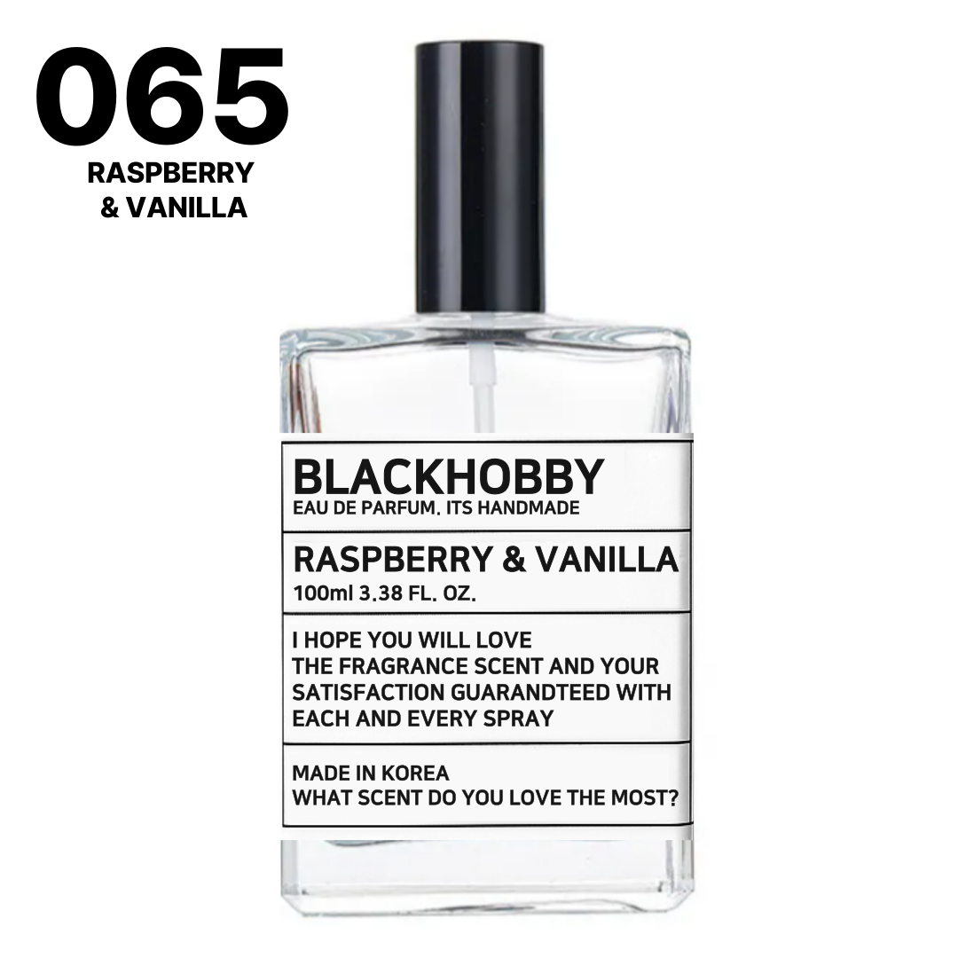 [5+2] 블랙하비 라즈베리앤바닐라 100ml 드레스퍼퓸 섬유향수 룸스프레이 [065] - 상품 이미지