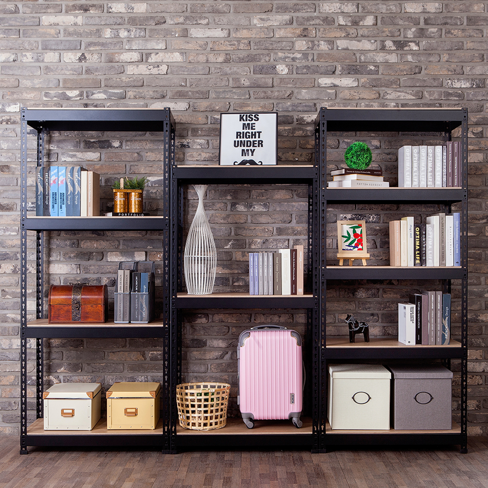 뮤트 문뒤선반 팬트리 무타공 시스템 다용도실 모듈 책 선반장 600400900 2단 - 상세 이미지 2