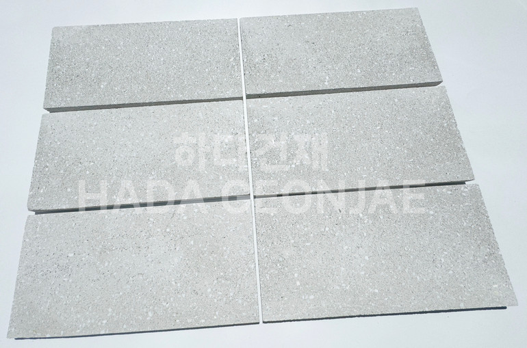 모노타일 점보 390x190x15T 화이트그레이 / 하다건재