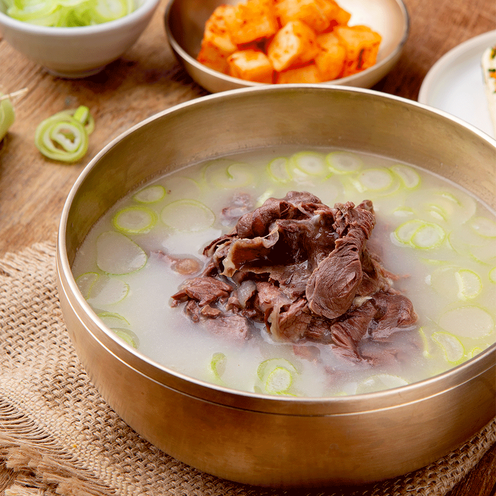 [부산 조옥규곰탕] 가마솥 수제 한우곰탕 고기듬뿍, 550g, 6개 - 상세 이미지 2