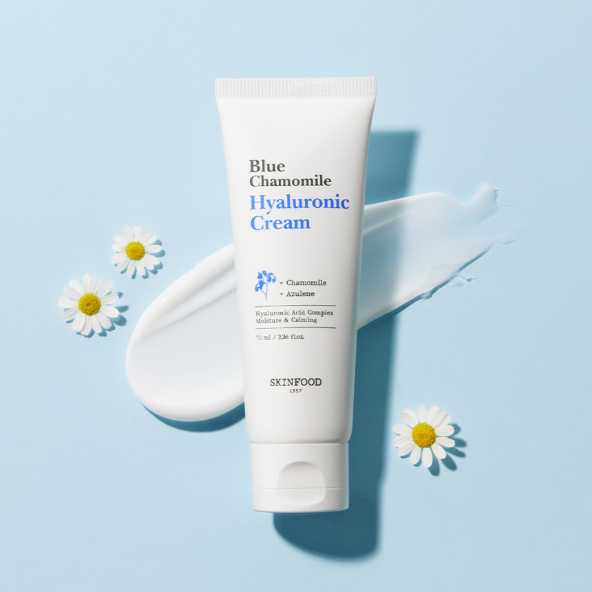 [할인광/2개 블루 캐모마일 히알루로닉 수분 크림 70ml 2개 사진 2