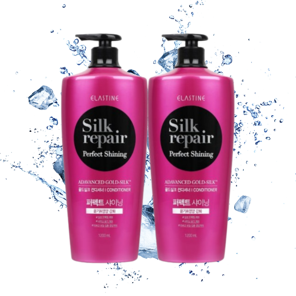 LG 생활건강 엘라스틴 실크리페어 퍼펙트 컨디셔너 1200ml 2개