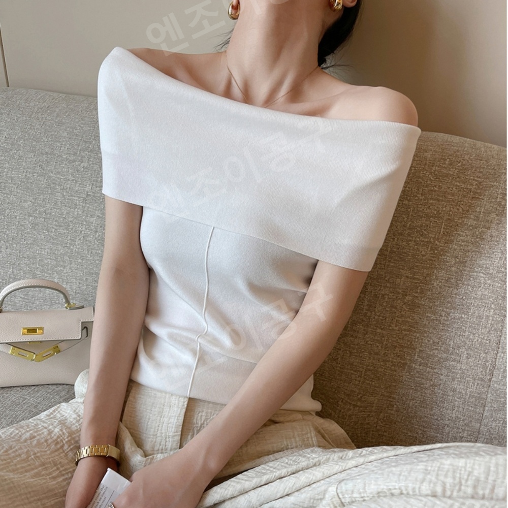 미녀와 순정남 20화 장수연 이일화 오프숄더 티셔츠 섹시 슬림 의상 옷 패션 - 상품 이미지