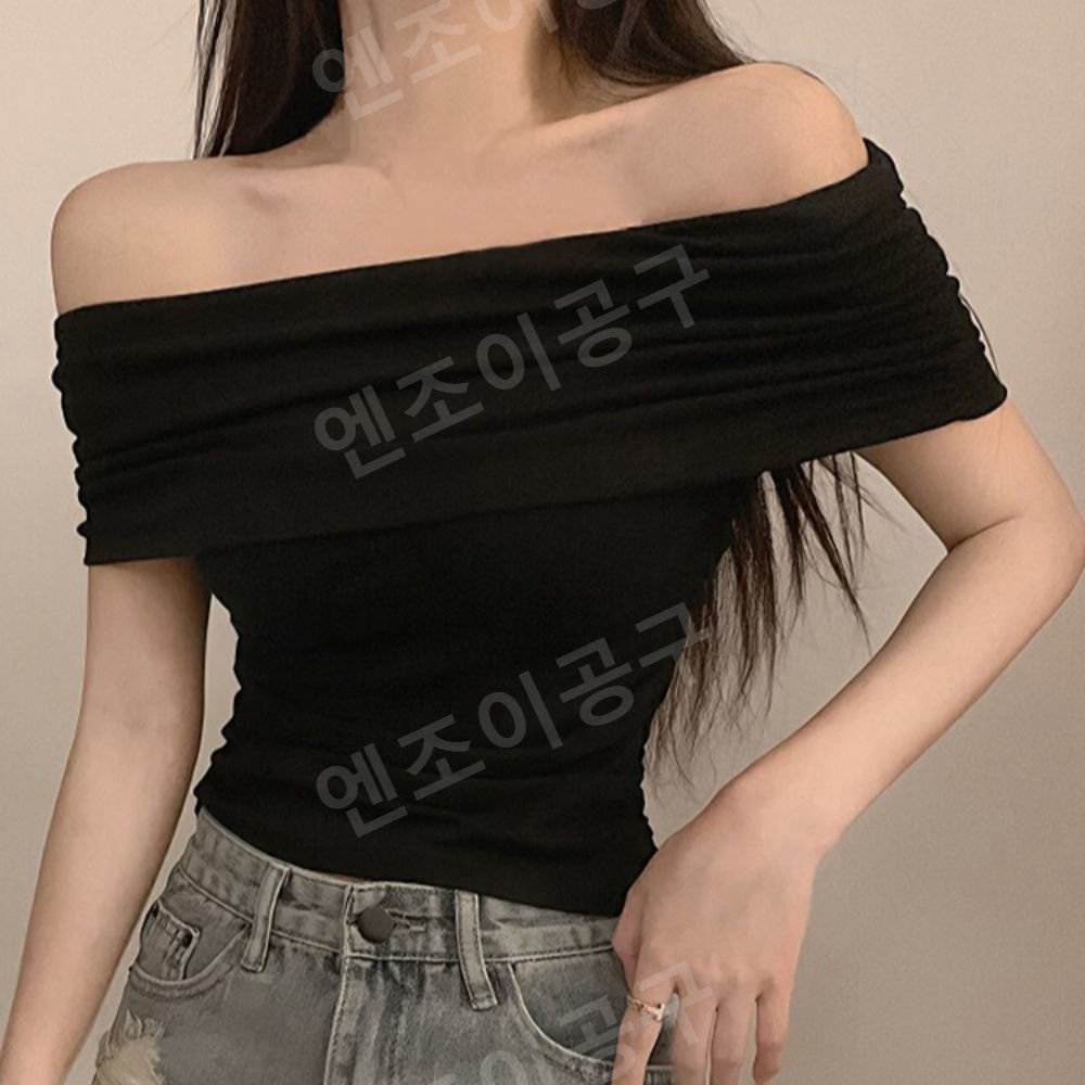 미녀와 순정남 20화 장수연 이일화 오프숄더 티셔츠 y2k 힙한 의상 옷 패션 - 상세 이미지 2