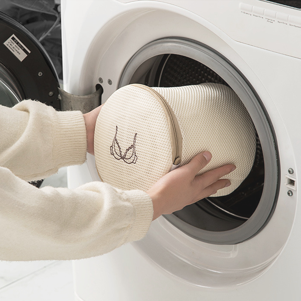 3중 메쉬 세탁망 빨래 세탁기 망 브라 속옷 양말 건조기 원형