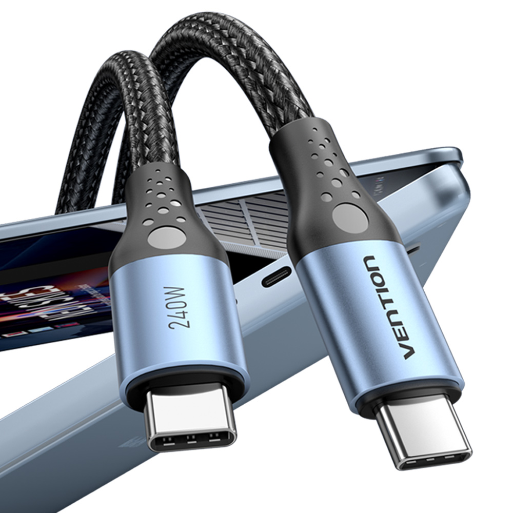 벤션 PD3.1 240W C to C타입 초고속 충전 케이블 TRE 0.5m, 1개 - 상세 이미지 3