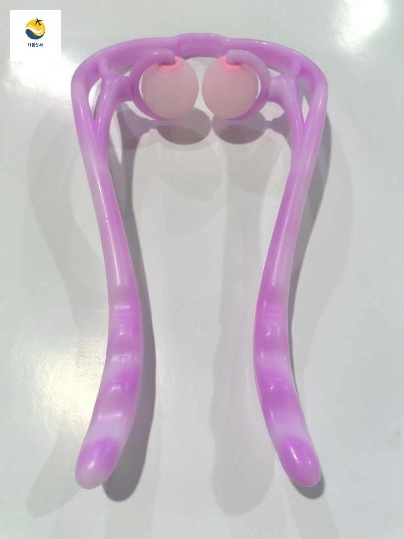 힐링용품 마사지기 목 마사지롤러 골프공 핸들 경부 롤러 결림 안마기 어깨 경추 - 상세 이미지 5