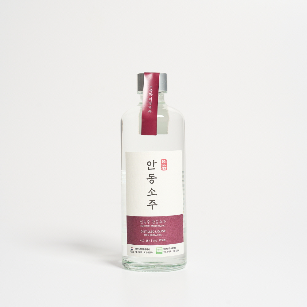 조옥화 안동소주 25도 375ml 민속주 김연박 명인 (케이스 포함) - 상세 이미지 5