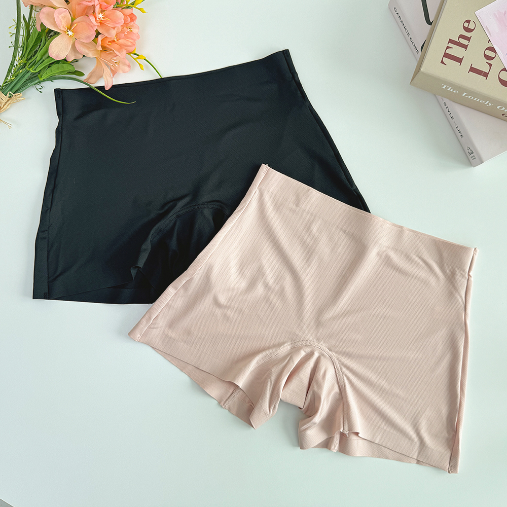 핑크앤다이아 여성 드로즈 메쉬 쿨 여름 네모팬티 속바지 요가 필라테스 속옷 노라인 심리스 - 상품 이미지