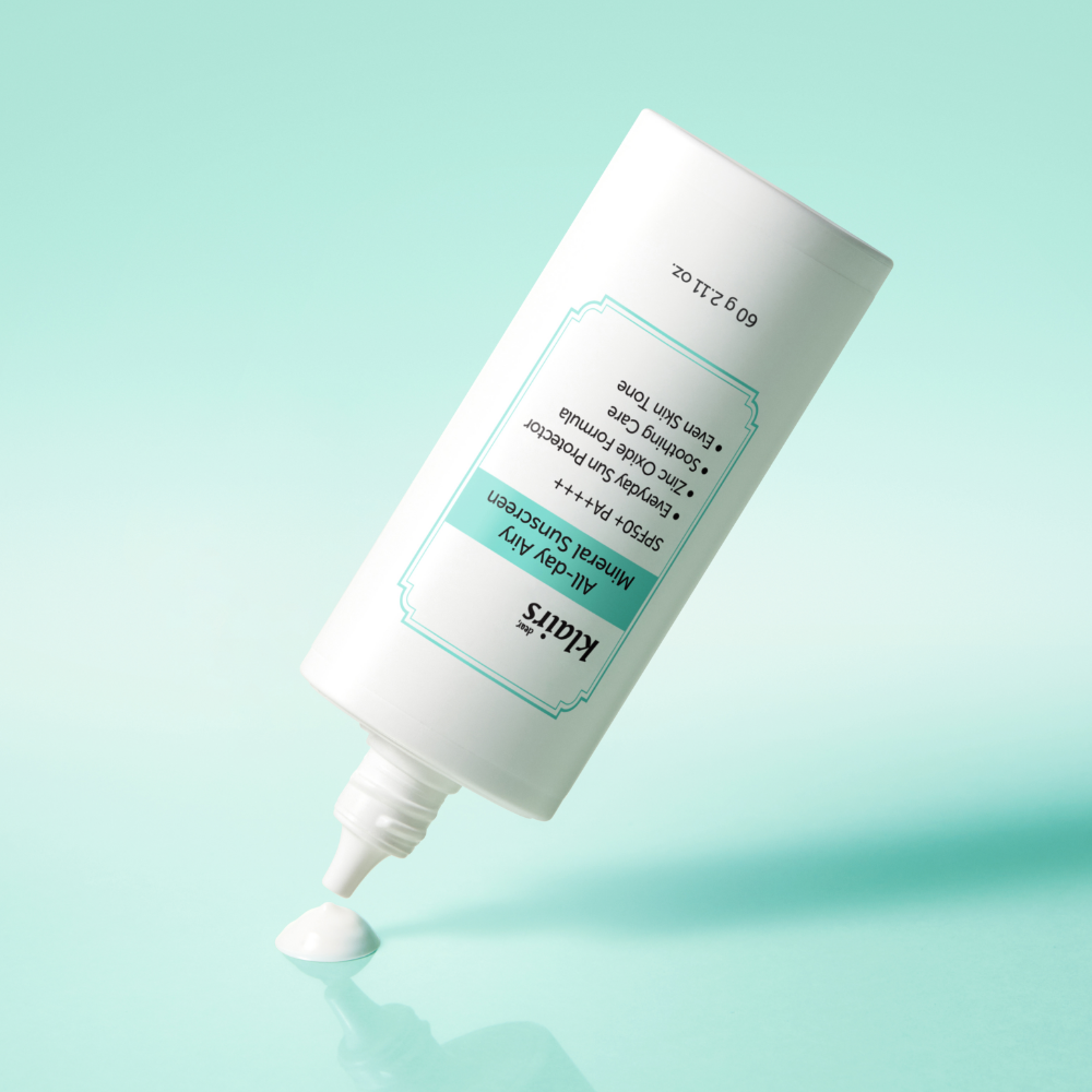 클레어스 올 데이 에어리 무기자차 톤업 선크림 60g (SPF50+ PA++++) / 파데프리 진정 선크림 - 상세 이미지 4