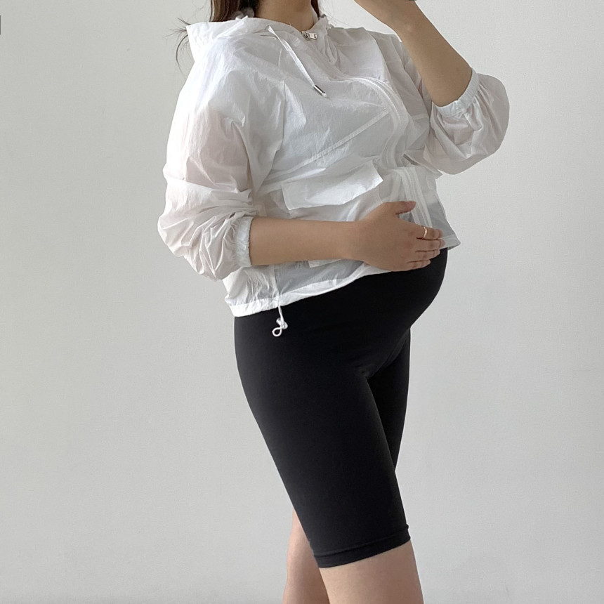 임산부 쿨 5부레깅스 임부복 임산부운동복 임부레깅스 여름 임신복 만삭 임산부 필라테스 요가 운동복 빅사이즈 임산부바지 상세 이미지 48