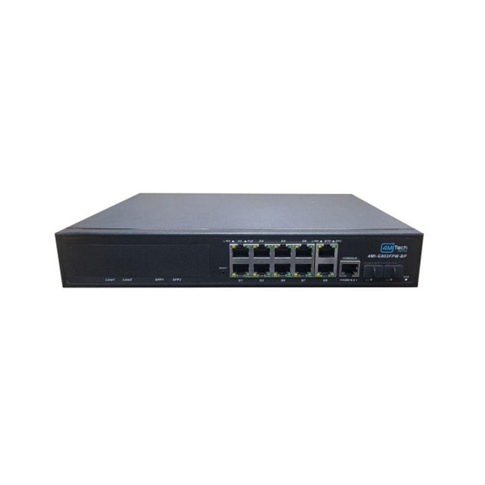 4MI G802FPM-BP 네트워크 스위치 허브 (12포트) 대표 이미지
