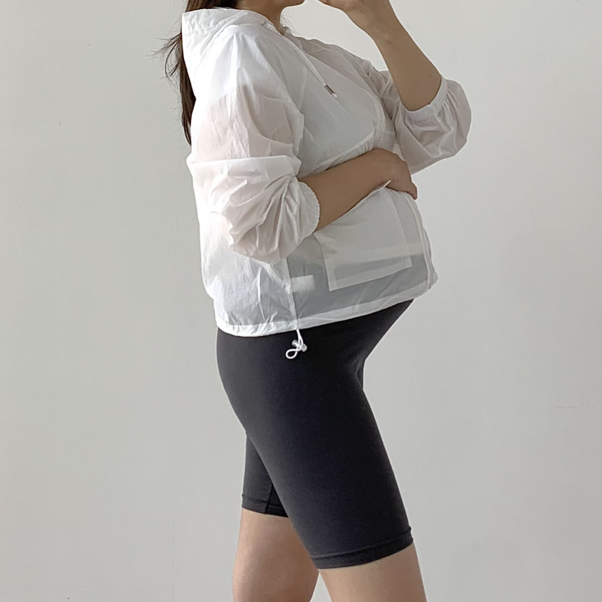 임산부 쿨 5부레깅스 임부복 임산부운동복 임부레깅스 여름 임신복 만삭 임산부 필라테스 요가 운동복 빅사이즈 임산부바지 상세 이미지 46