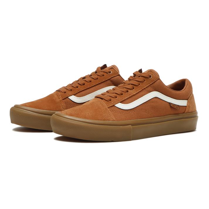 반스 VANS 올드스쿨 스케이트 스니커즈 운동화 VN0A5FCBB7G 브라운 검솔 - 상품 이미지