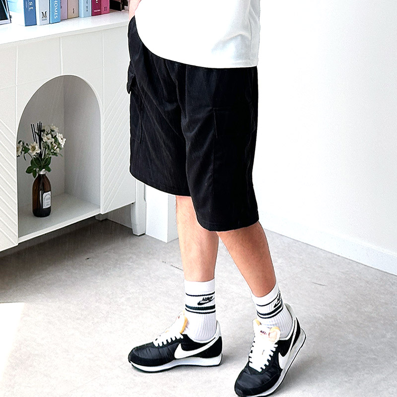 남자 버뮤다팬츠 와이드반바지 남성반바지 카고반바지 - 상세 이미지 5