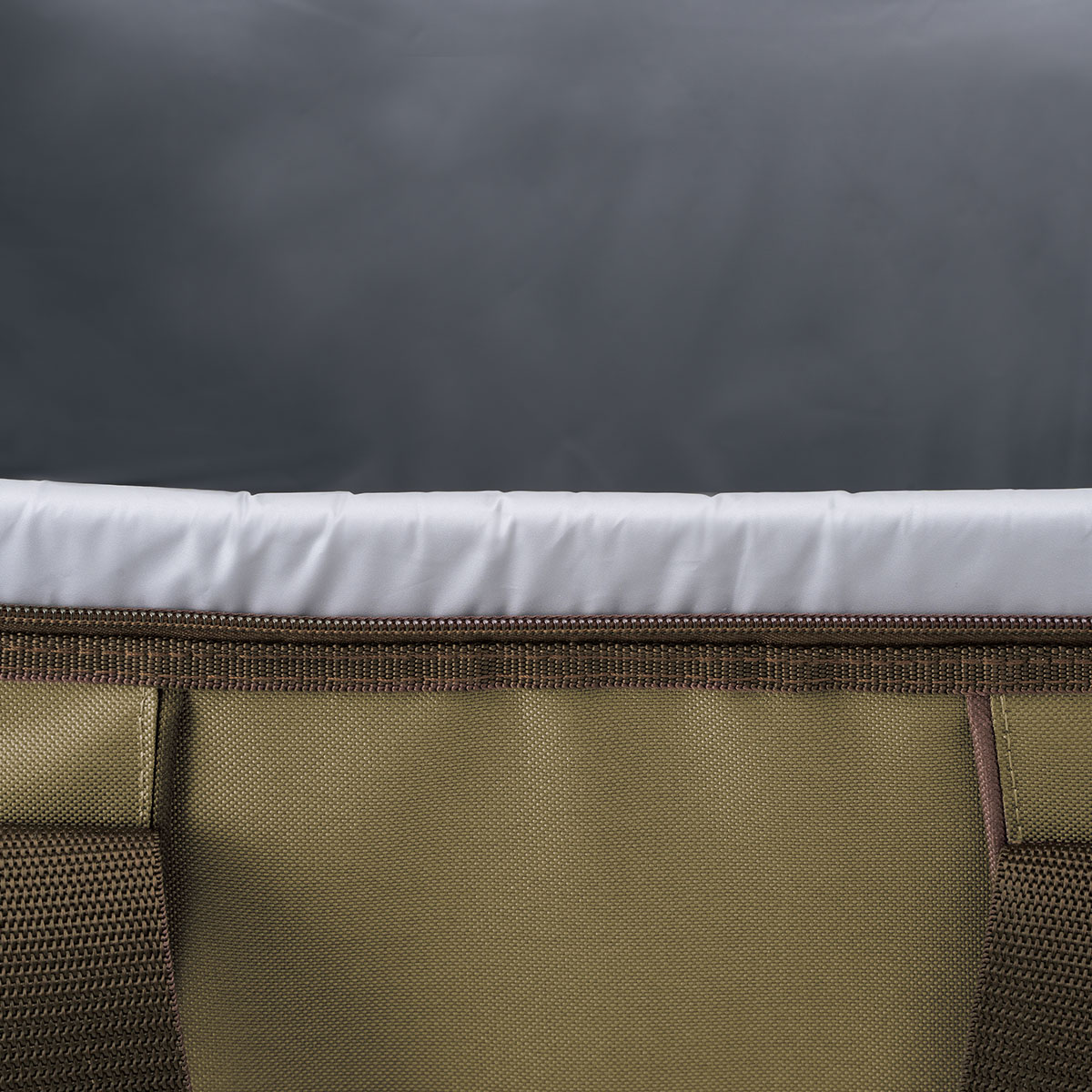 로고스 항균 보냉백 소프트쿨러 25L, 카키베이직