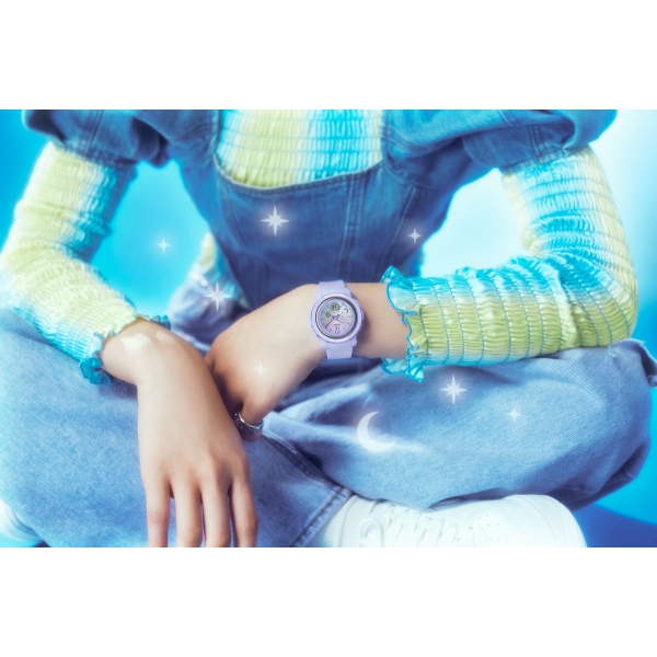 카시오 CASIO Baby-G 유니크 여성 손목 시계 BGA-290DS-2A - 상세 이미지 4