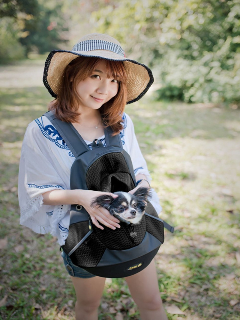 강아지앞가방 이동가방 산책가방 반려견 외출 애견 이동장 강아지포대기 반려동물 - 상세 이미지 3