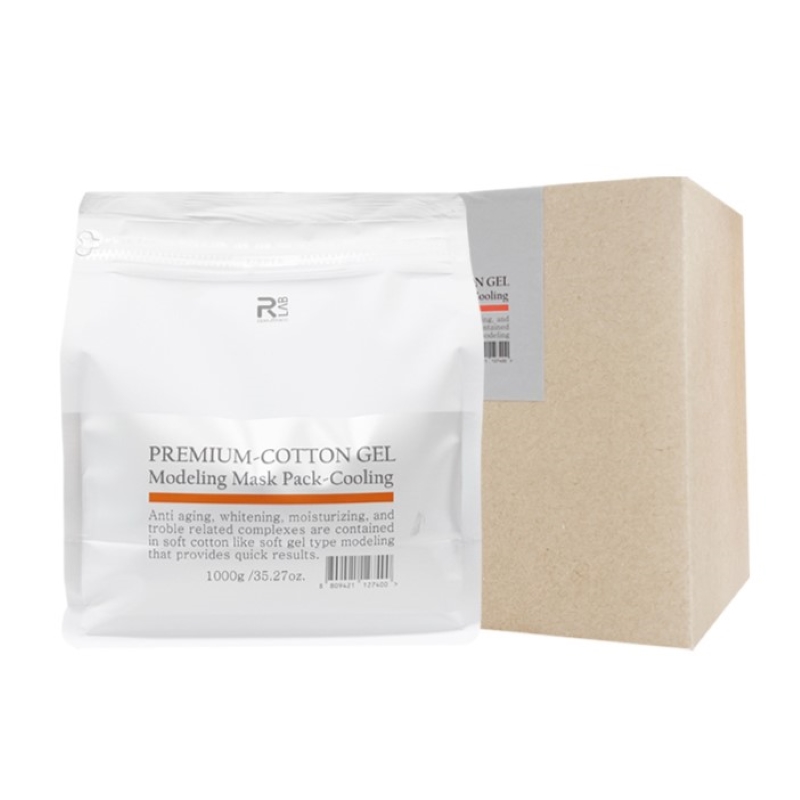쁘띠라 프리미엄 코튼 모델링 마스크팩 쿨링 1000g 2 + 1 총3개티트리 병풀추출물 피부진정 - 상품 이미지