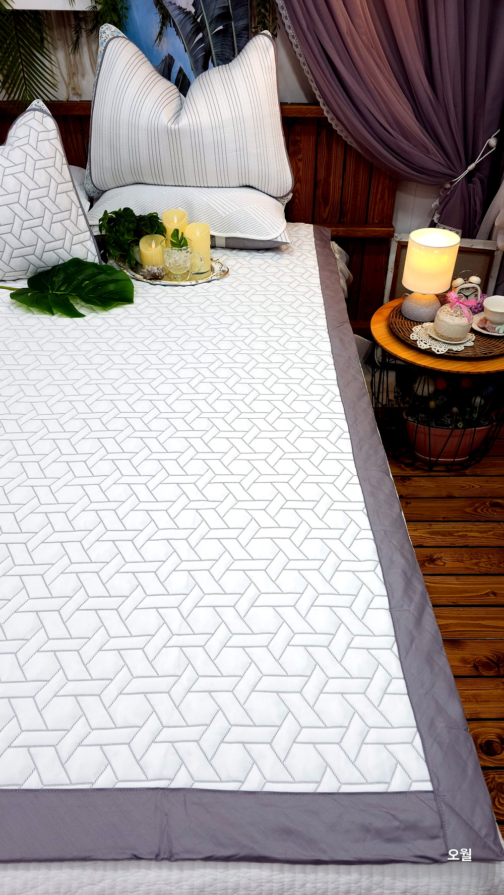 휴비스 듀라론냉감패드 여름 라지킹 이스턴킹 패밀리침대패드