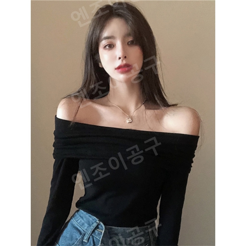 미녀와 순정남 20화 장수연 이일화 오프숄더 티셔츠 y2k 힙한 의상 옷 패션 - 상세 이미지 4