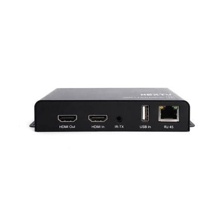 [이지넷유비쿼터스]NEXTU 4K HDMI KVM 90M RJ45 IR 리모컨지원 거리연장기 (NEXT-7122KVM)