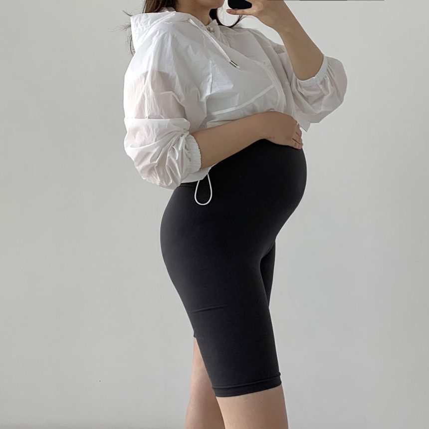 임산부 쿨 5부레깅스 임부복 임산부운동복 임부레깅스 여름 임신복 만삭 임산부 필라테스 요가 운동복 빅사이즈 임산부바지 상세 이미지 49