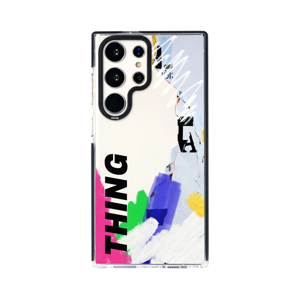 갤럭시 thiing s22울트라 케이스 투명 범퍼 - 메인 이미지