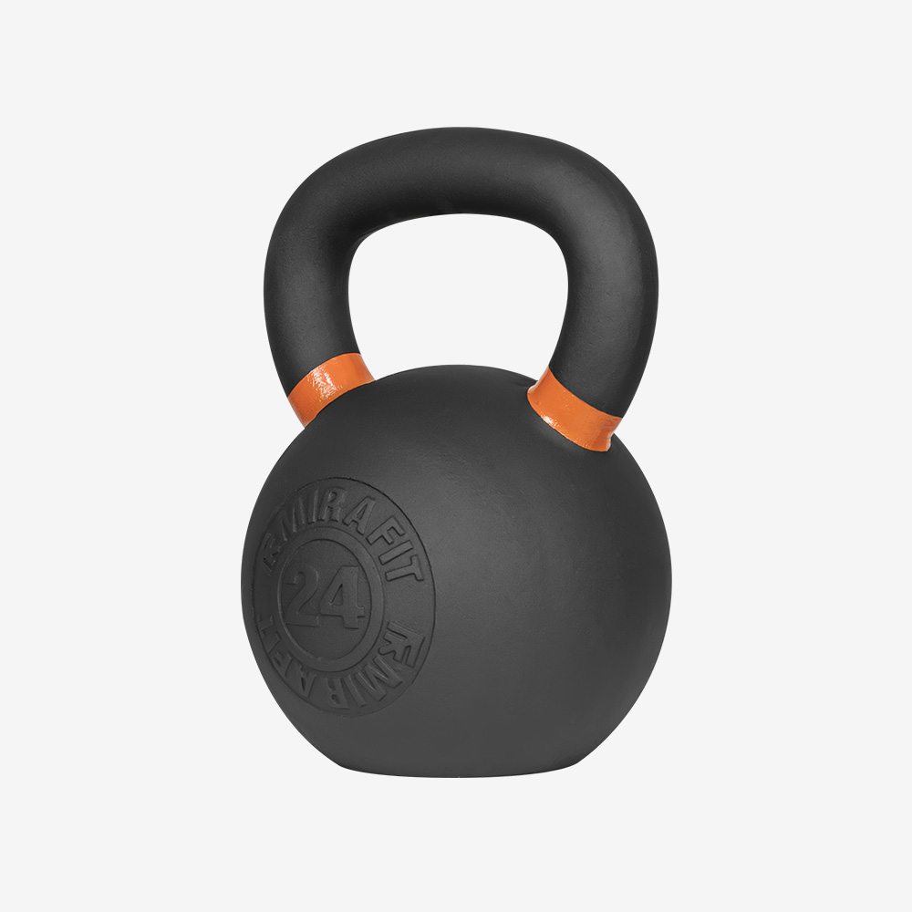 미라핏 블랙 케틀벨 크로스핏 홈트 전신운동 24kg, 1개 - 상품 이미지