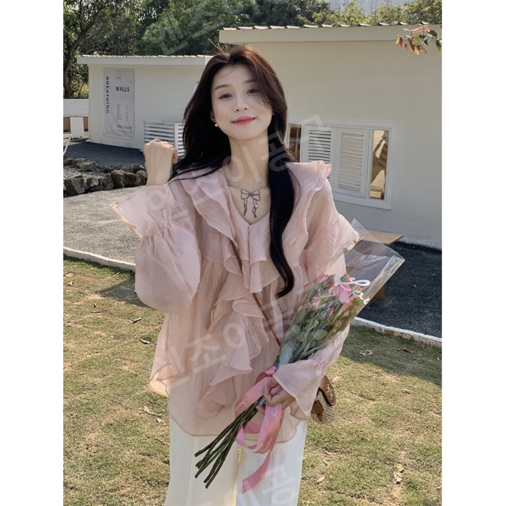 선재업고 튀어 16화 임솔 김혜윤 블라우스 쉬폰 우아한 의상 옷 패션 - 상세 이미지 2