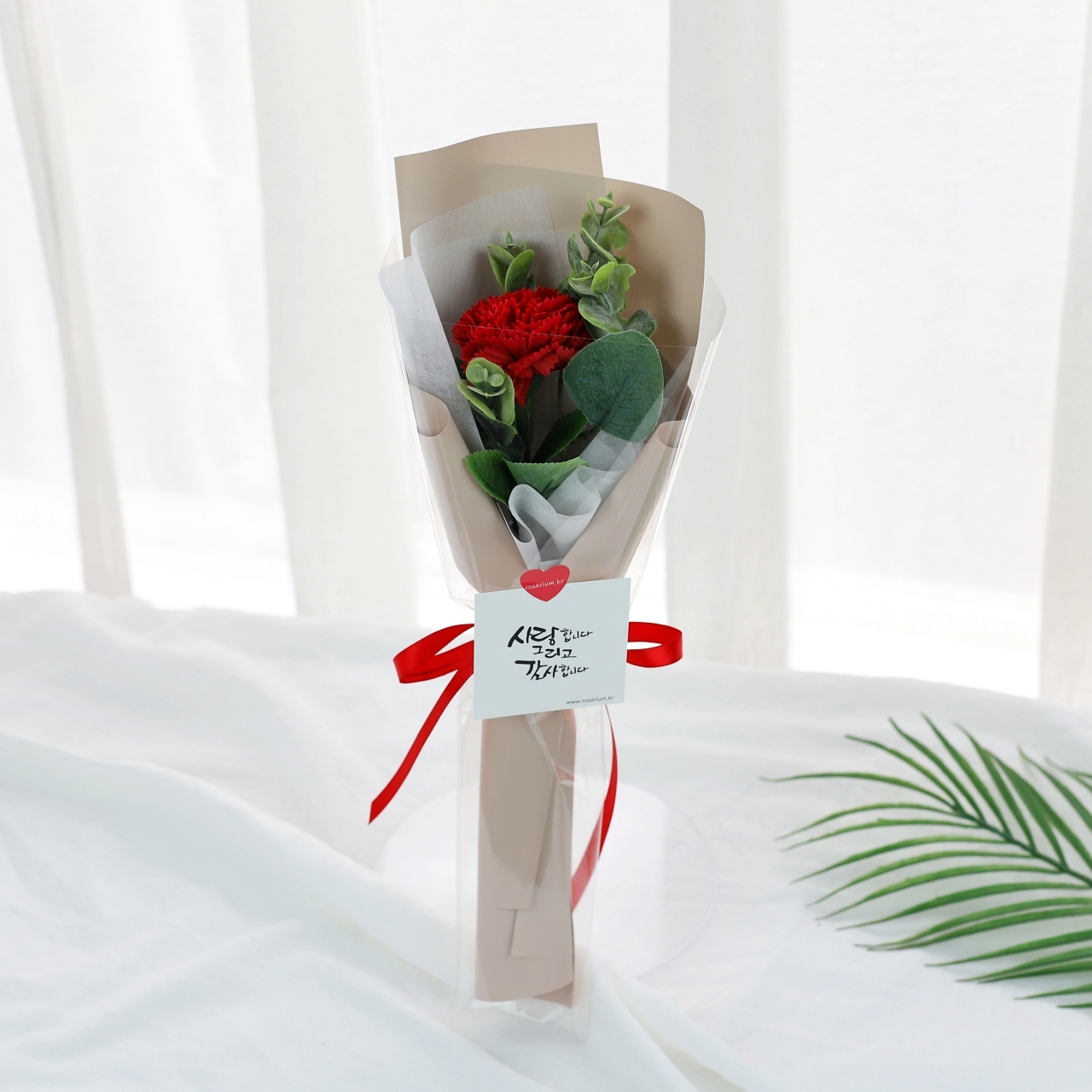 카네이션 꽃 한송이 꽃다발 어버이날 스승의날 장미 핑크 사랑감사 이미지 6