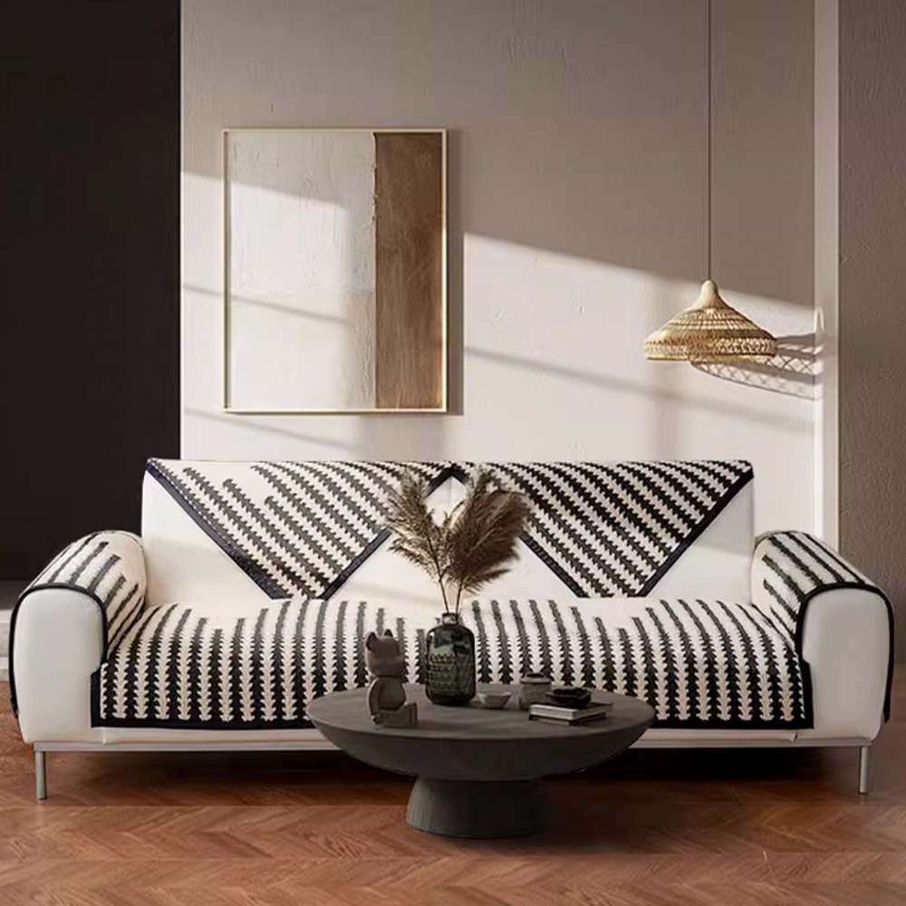 허그쉬 인테리어 쇼파패드 1인용 스탠다드형 소파 매트 쇼파 커버 덮개