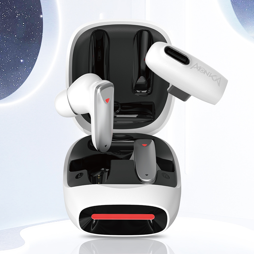 몬카 MONKA 무선 게이밍 이어폰 C타입 플스 PS5 BE-965