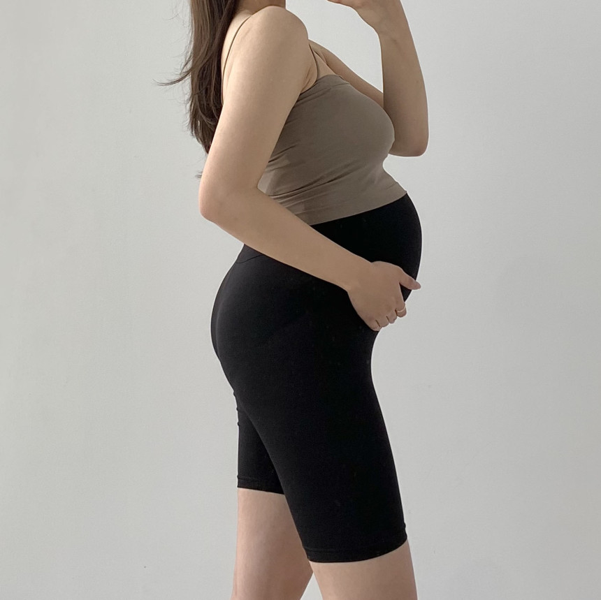 임산부 쿨 5부레깅스 임부복 임산부운동복 임부레깅스 여름 임신복 만삭 임산부 필라테스 요가 운동복 빅사이즈 임산부바지 상세 이미지 54