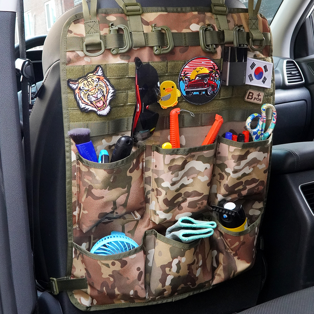 ACEPEED 차량용 캠핑 시트포켓 시트백 멀티 수납 용품 C92 - 상품 이미지