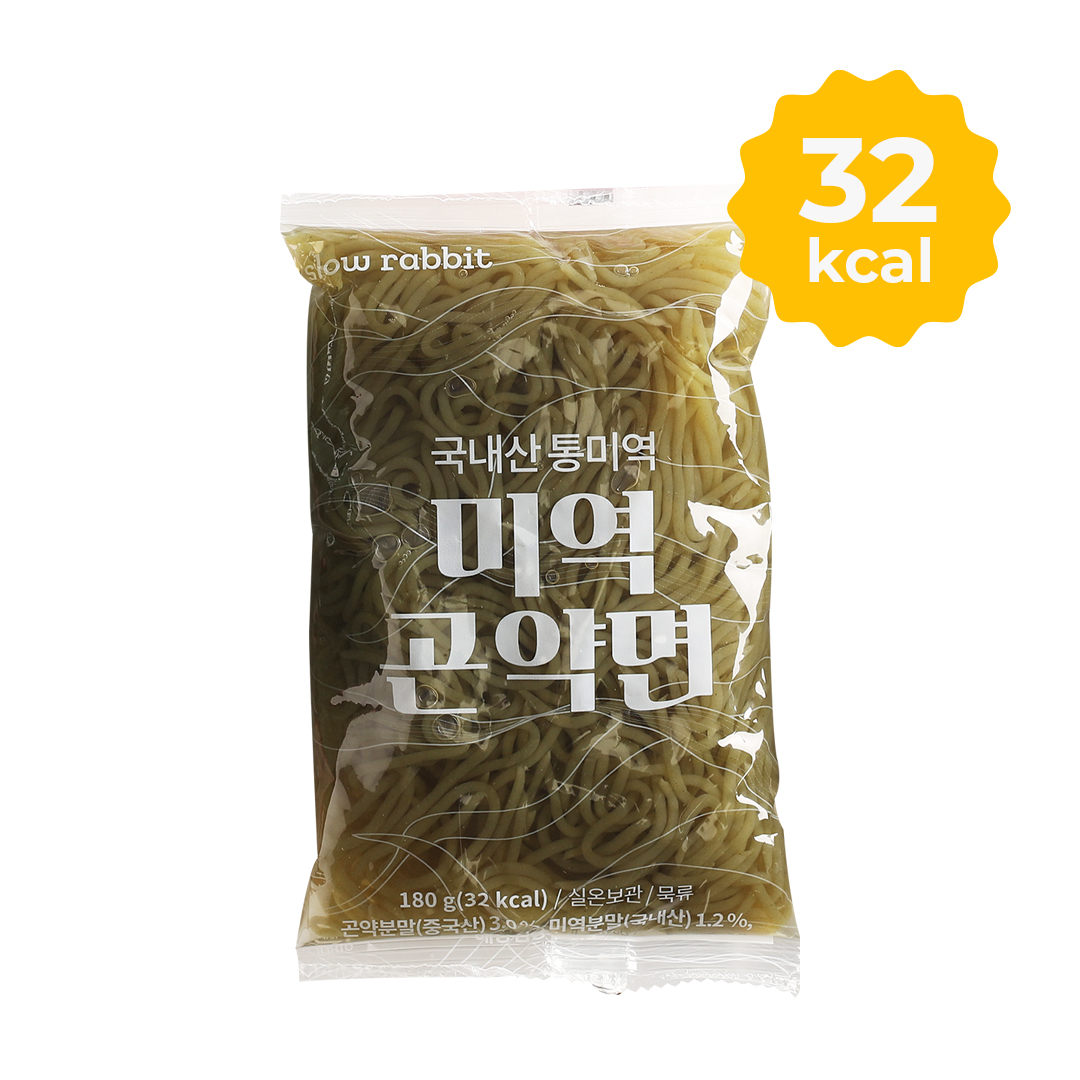슬로우래빗 미역곤약면 32kcal 180g, 30개 - 상세 이미지 5