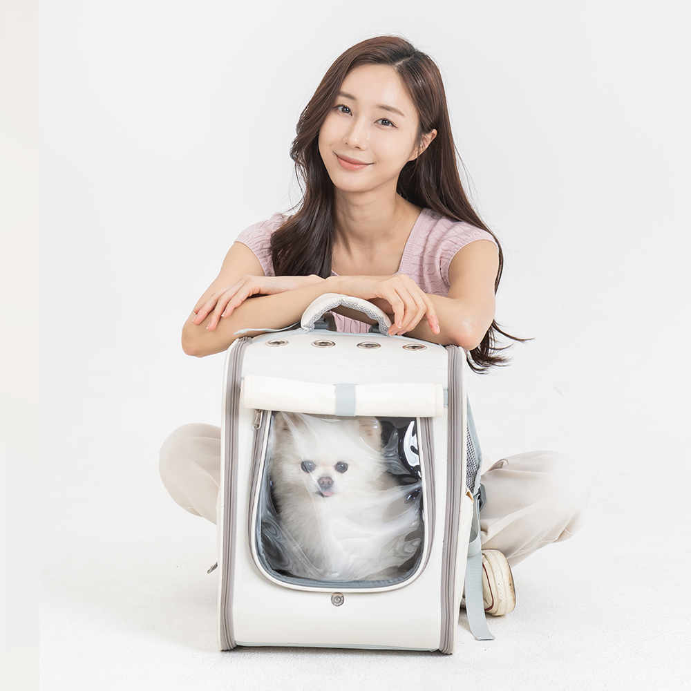 레토 고양이 이동장 강아지 이동가방 백팩 가방 대형 이미지 3