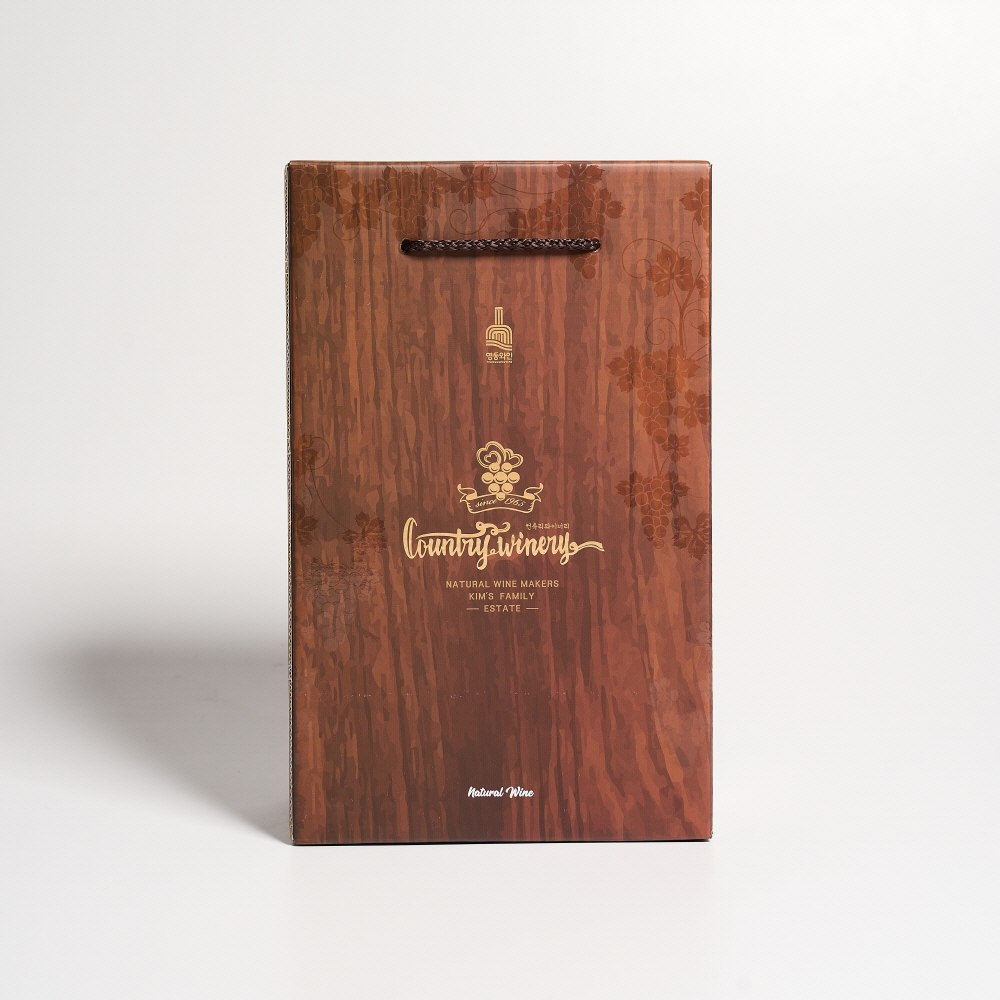 컨츄리와인 선물세트 12도 750ml (컨츄리 캠벨+산머루 드라이) - 상세 이미지 5