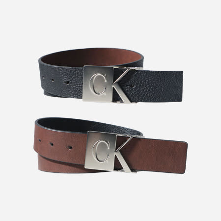 Calvin Klein 캘빈클라인 리버시블 양면 남성 가죽 벨트
