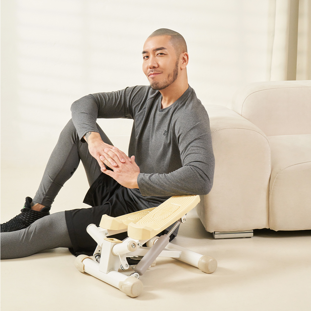 숀리 스텝퍼 트위스트 실내 유산소 걷기 운동 계단오르기 천국의계단 홈트 힙업 스텝밀 기구 - 상세 이미지 4