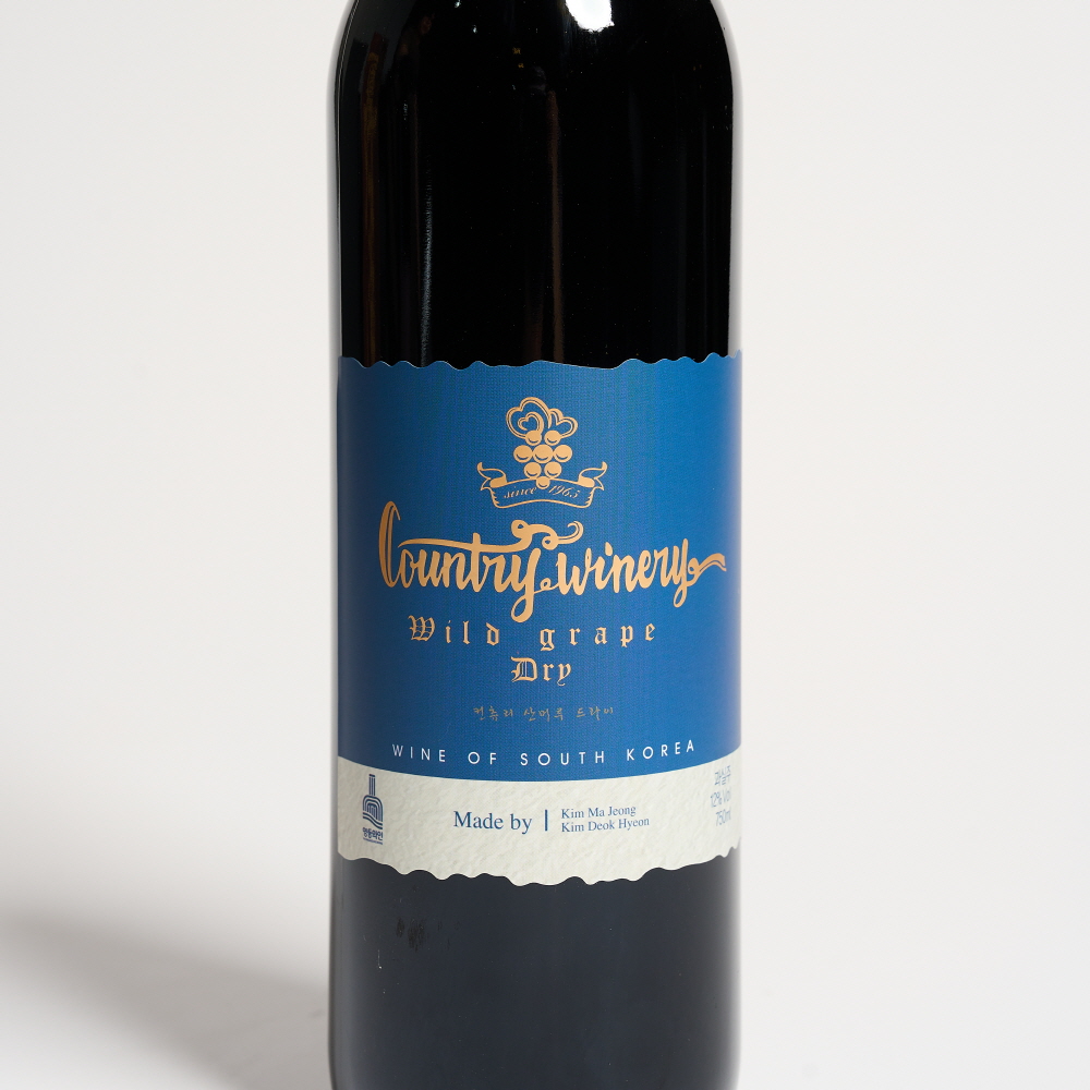 컨츄리와인 선물세트 12도 750ml (컨츄리 캠벨+산머루 드라이) - 상세 이미지 3