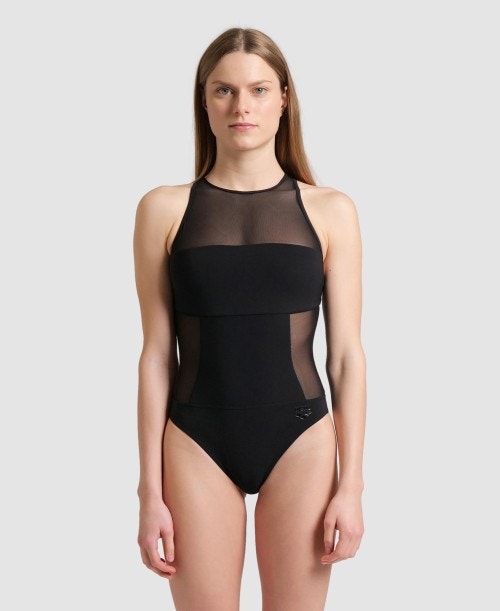 아레나 Mesh Panels Swim Pro Back One Piece 이미지 8