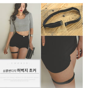 여성 허벅지 초커 허벅지가터벨트 여자 가터링 밴드 착용 후기 | 사이즈/핏 총정리 - 상품 이미지 2