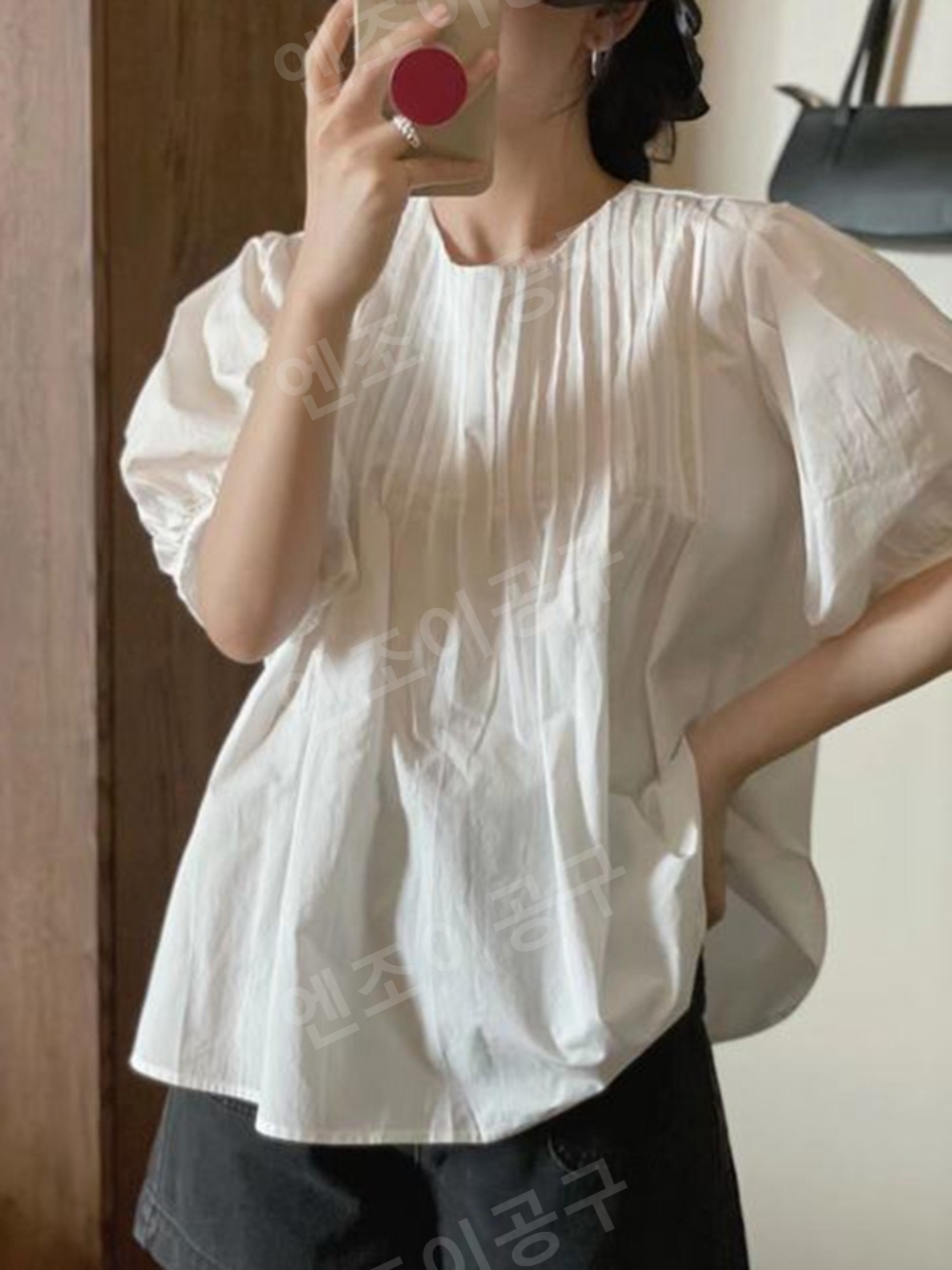 라디오스타 868회 장도연 블라우스 쉬폰 하객룩 의상 옷 패션 - 상세 이미지 2