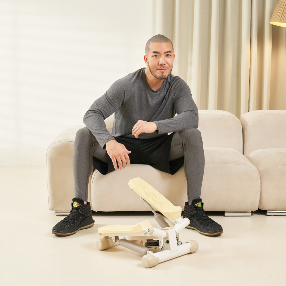 숀리 스텝퍼 트위스트 실내 유산소 걷기 운동 계단오르기 천국의계단 홈트 힙업 스텝밀 기구