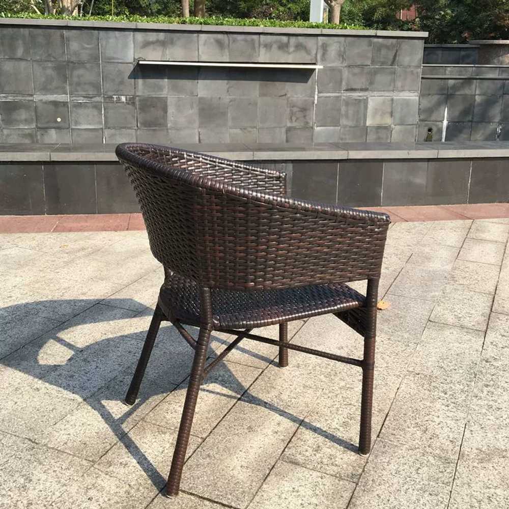 수영장 라탄 의자 펜션 우드 카페 식탁 곡목 가구 - 상세 이미지 4