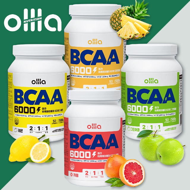올라 맛있는 BCAA 6000 아미노산 보충제 파우더 레몬 500g - 상세 이미지 2